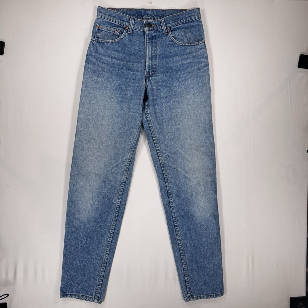 Vintage Levis 550 Jeans Mens 31x32 Blue Denim Relaxed Fit Tapered Made in USA 90